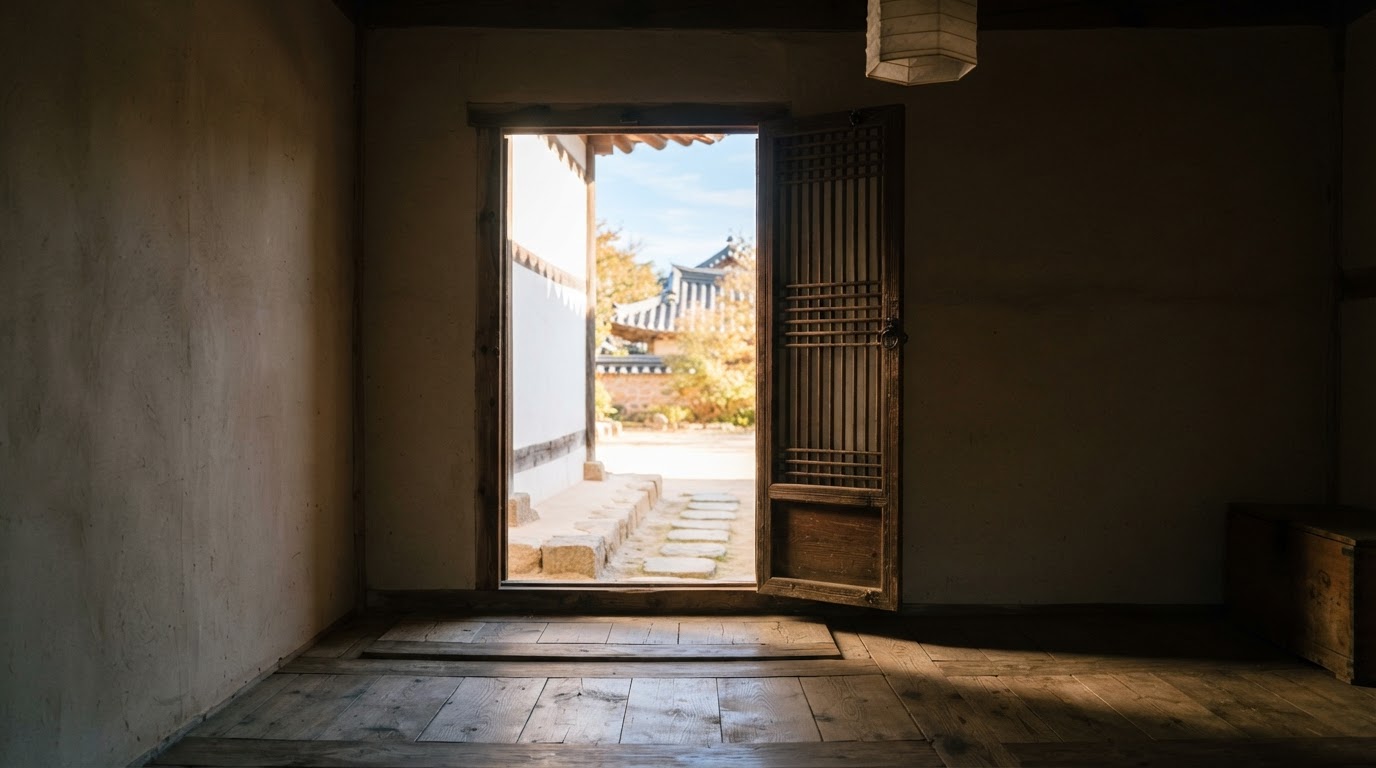 An open door with light spilling through, a symbol of release and freedom (AI-generated image)