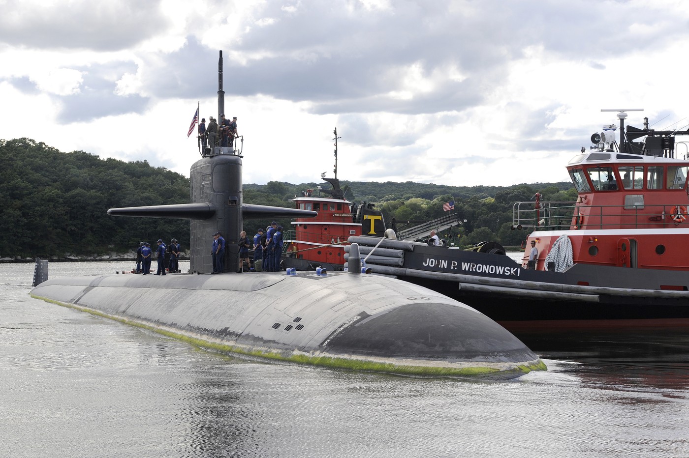 Origin of the Cold War SOSUS surveillance network — a U.S. Navy submarine (Source: U.S. Navy, public domain)