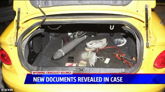 A house filled with evidence — more than 400 items were collected.
