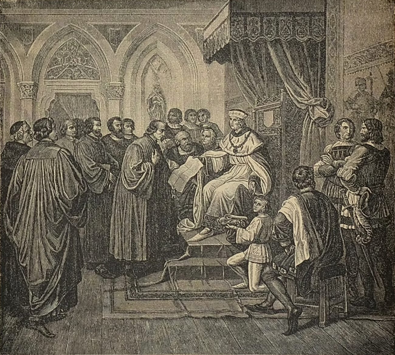 The founding of the University of Ingolstadt (1472), the institution at the root of the story. (Thomas Guggenberger / Public domain)